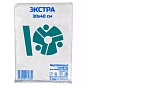 пакет фасовочный пласт экстра синий 30х40 прозрачный пнд 500