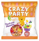 мармелад жевательный фигурный "crazy party" в форме медведей 70 г, акф 