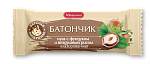 батончик нуга с фунд. и возд. рисом  глазир. мишкино 50г