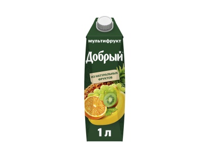 нектар добрый мультифрукт 1,0 л, тп