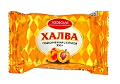 халва подсолнечная с курагой 350 г, акф 